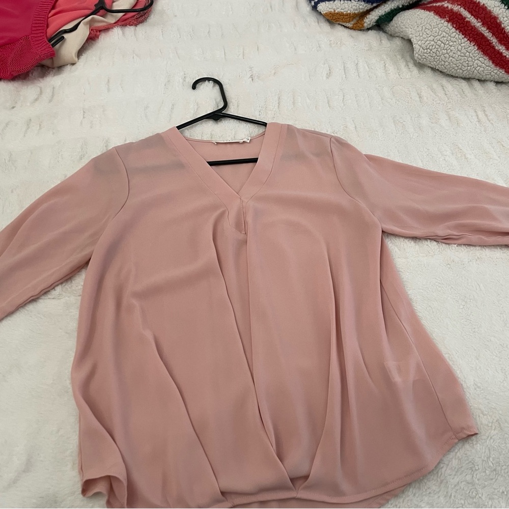 Pink lush blouse #pinkblouse